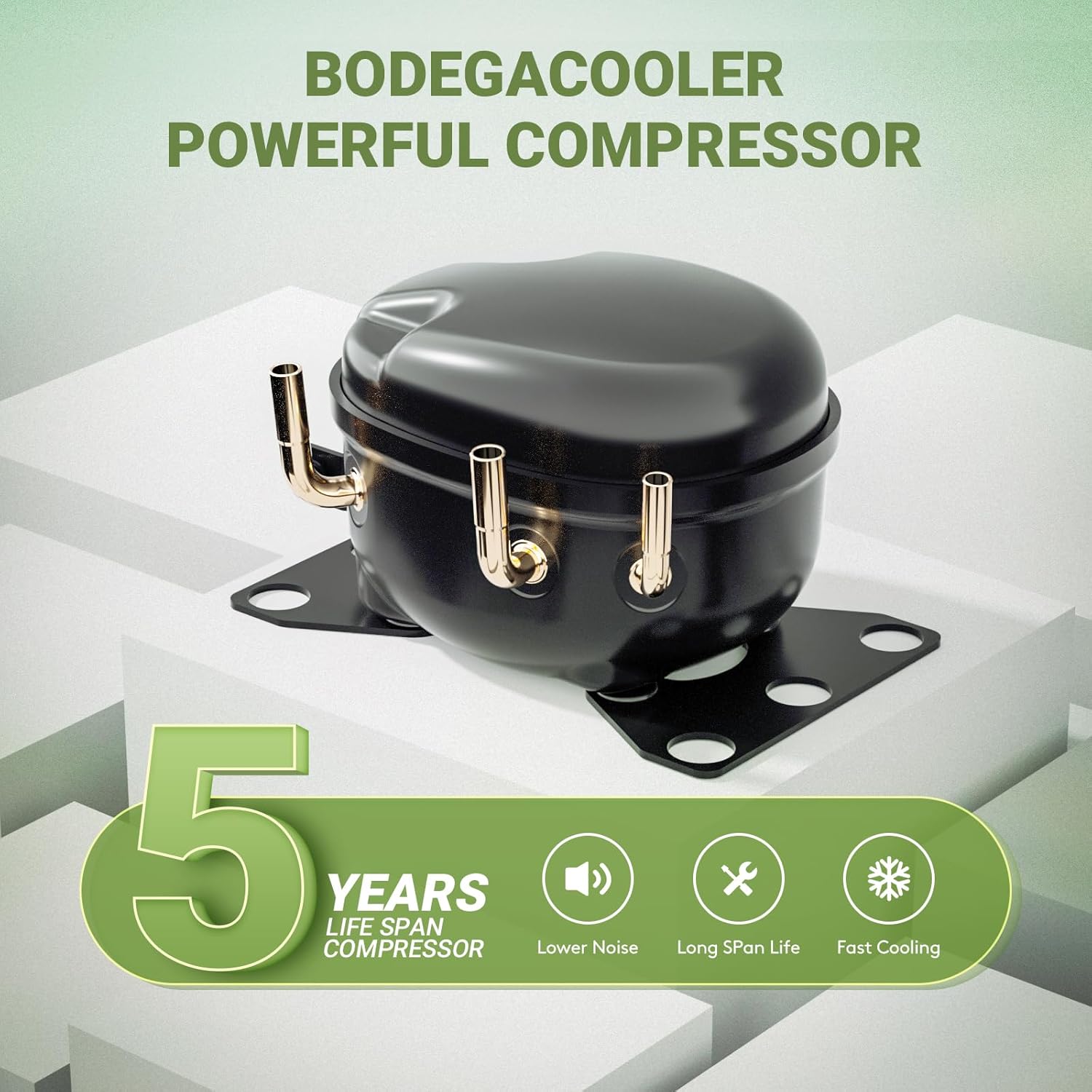 BODEGA COOLER Refrigerador de coche de 12 voltios, refrigerador de coche de 34 cuartos (32 L) zona dual, congelador portátil de 12 V, control de