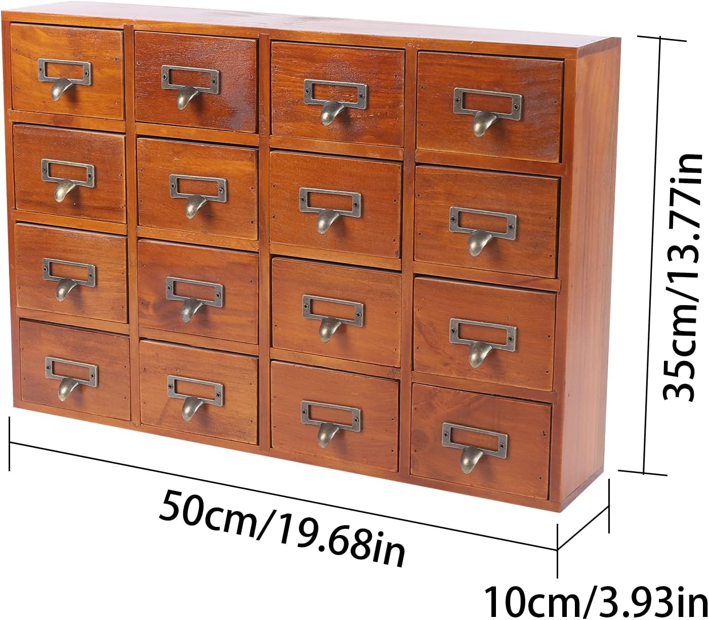 Organizador de cajones de escritorio de madera, caja de almacenamiento de hierbas, organización y almacenamiento de escritorio de oficina en casa,