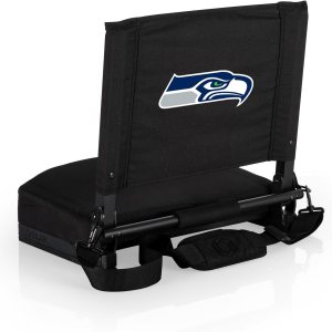 PICNIC TIME NFL NFL – Asiento de estadio Gridiron de la NFL, ligero, portátil, plegable, para gradas y bancos PICNIC TIME NFL NFL – Asiento de estadio Gridiron de la NFL, ligero, portátil, plegable, para gradas y bancos