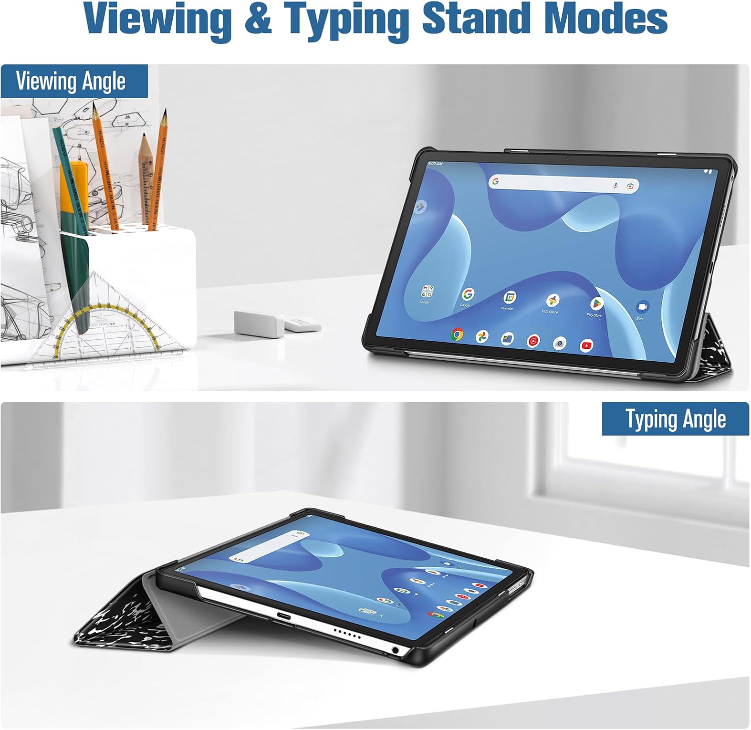Fintie Funda para tablet Onn 11 Pro – Funda protectora de cuero vegano de alta calidad con soporte multiángulo para tablet ONN Pro 11  11 pulgadas