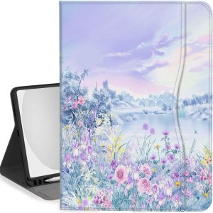 Feams Funda para iPad de 10 generación de 10.9 pulgadas 2022 con función atril y función de encendido automático funda de piel con soporte para Feams Funda para iPad de 10 generación de 10.9 pulgadas 2022 con función atril y función de encendido automático funda de piel con soporte para