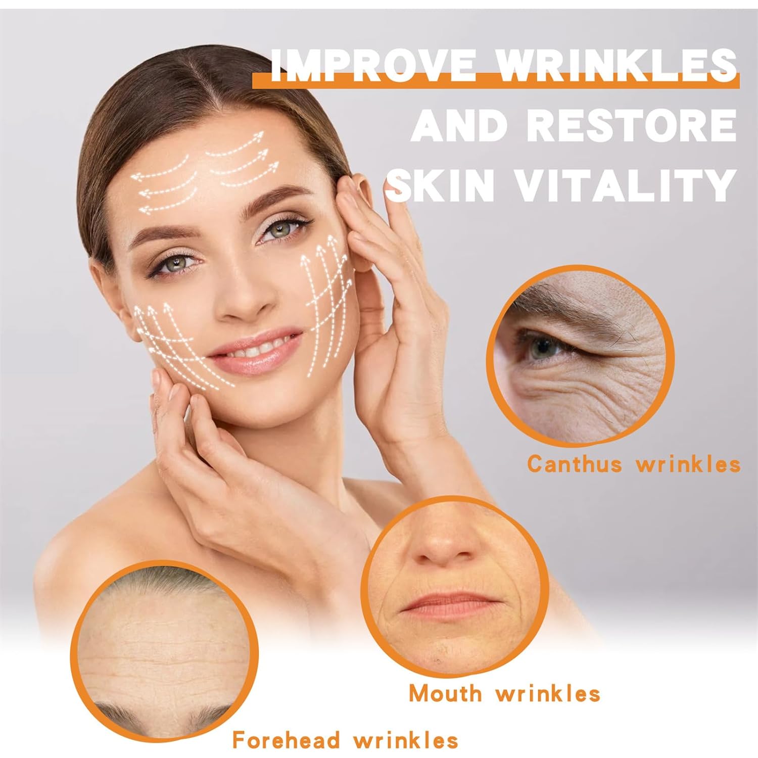 Yotfieot Hojas de máscara facial disolviente de colágeno, mascarillas de colágeno coreano, cuidado de la piel coreano, juego de esencia de colágeno