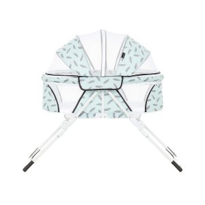 Dream On Me Karley – Moisés portátil para bebé en color azul hielo Dream On Me Karley – Moisés portátil para bebé en color azul hielo