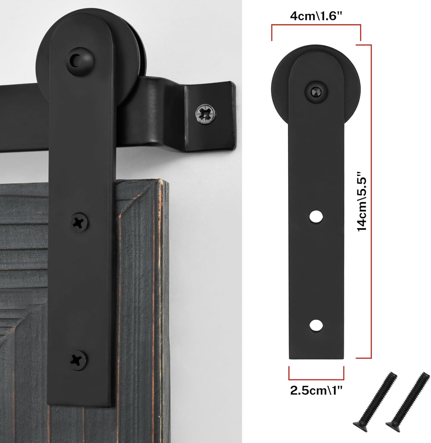 Espejo de puerta de granero de granja  21 x 30 pulgadas, espejo de pared con marco de madera rústica para baño, sala de estar, decoración de pared