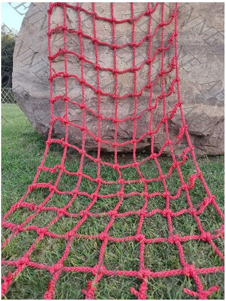 Red de carga para niños que escalan, red de cuerda para escalar, red de carga para patio de recreo, seguridad para escalada al aire libre, gran red