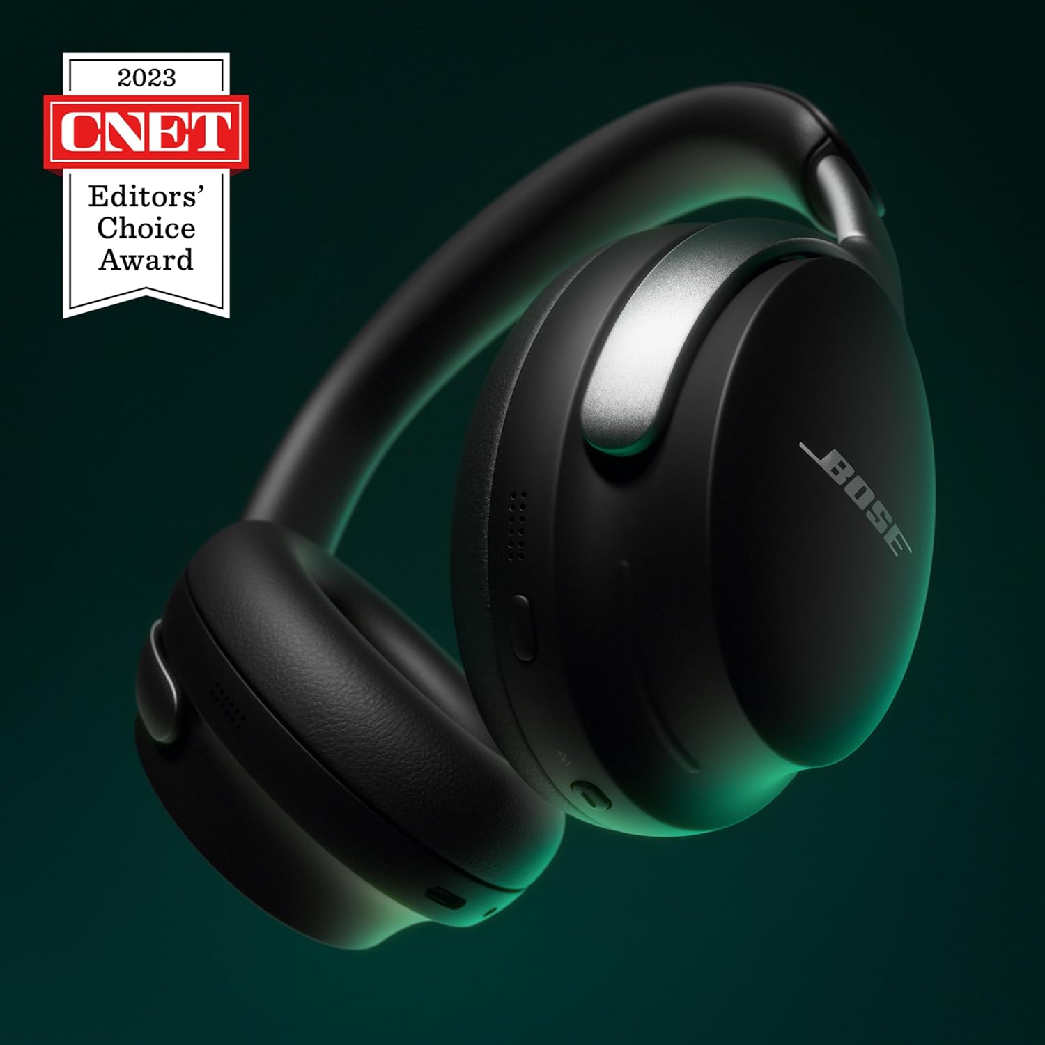 Bose QuietComfort – Auriculares ultra inalámbricos con cancelación de ruido con audio espacial, audífonos sobre la oreja con micrófono, hasta 24