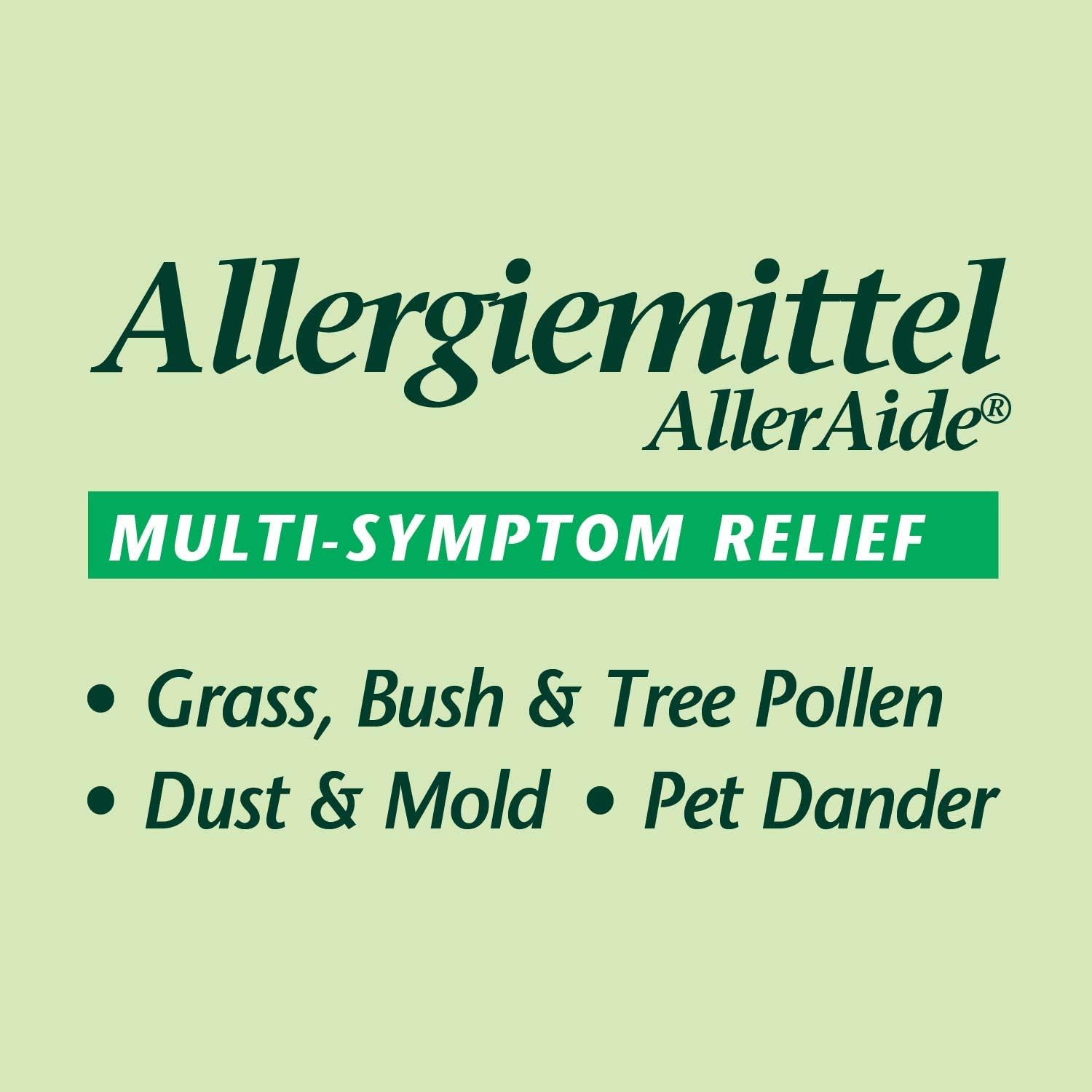 Nature’s Way Boericke & Tafel Allergiemittel AllerAide, Alivio de la Alergia, 40 Tabletas