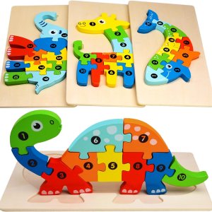 Rompecabezas de madera para niños de 3 a 5 años, regalos ideales para niños, rompecabezas para niños pequeños de 1 a 3 años, juguetes educativos Rompecabezas de madera para niños de 3 a 5 años, regalos ideales para niños, rompecabezas para niños pequeños de 1 a 3 años, juguetes educativos