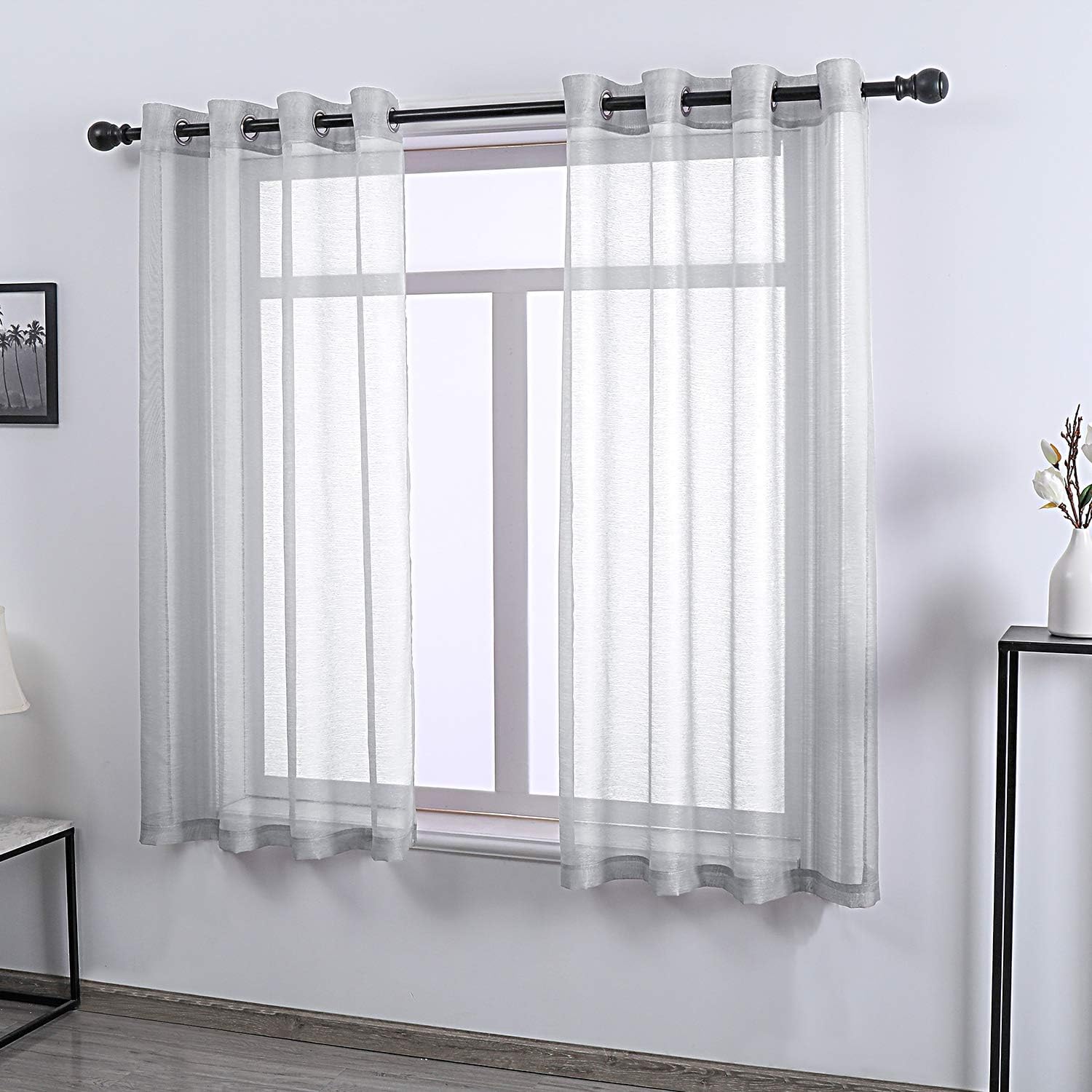 Cortinas Donren semitransparentes, para ventanas