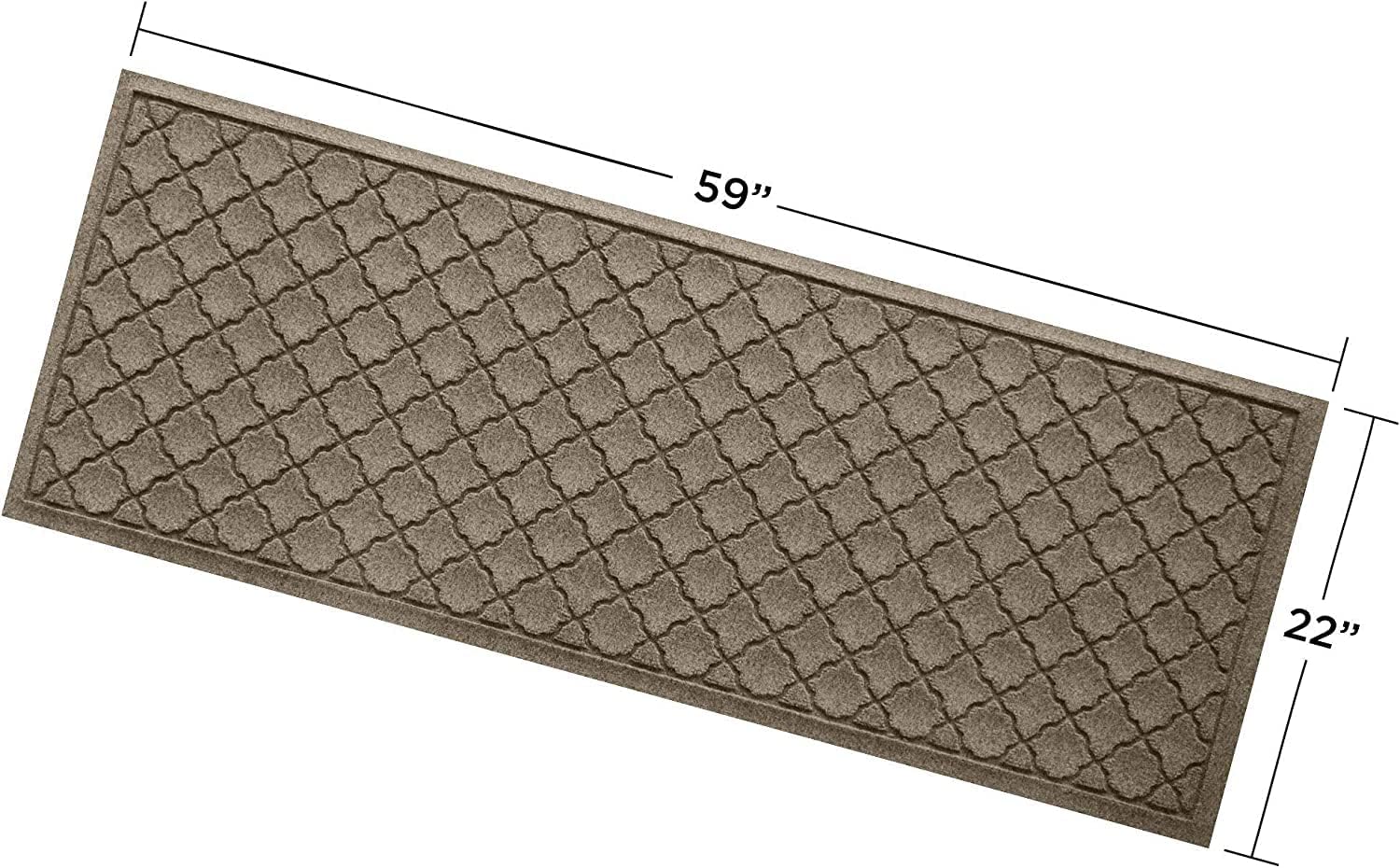 Tapete Cordova de Bungalow Flooring, Caqui