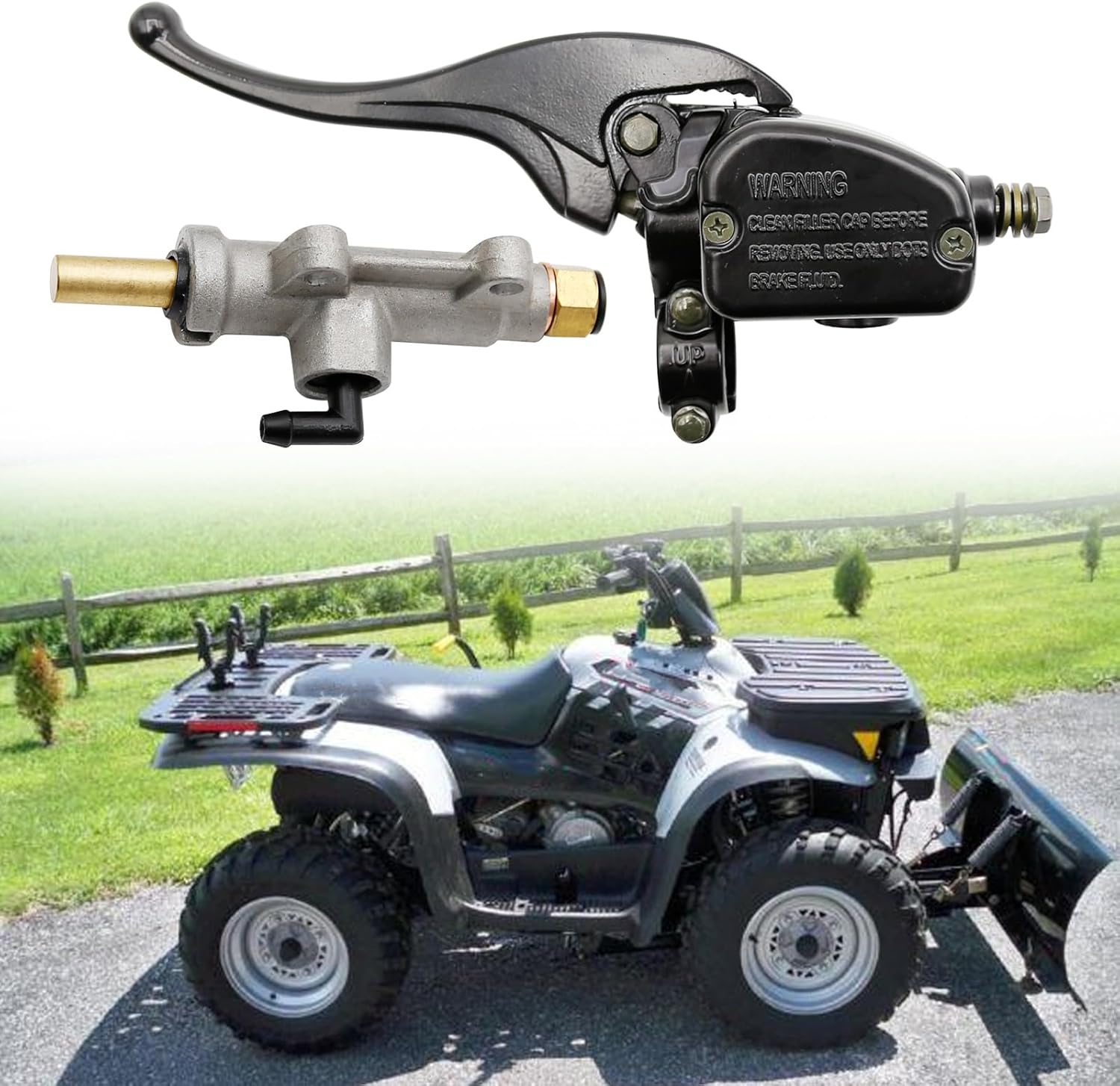EATAKWARD Cilindro maestro de freno delantero izquierdo y trasero, repuesto para ATV Polaris Magnum 325 330 500, Polaris Sportsman 400 500 550 600