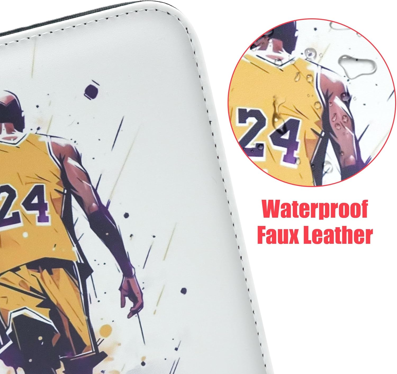 Carpeta de tarjetas de baloncesto de la NBA de 400 bolsillos, regalos para coleccionistas de tarjetas coleccionables de baloncesto, bolsa de