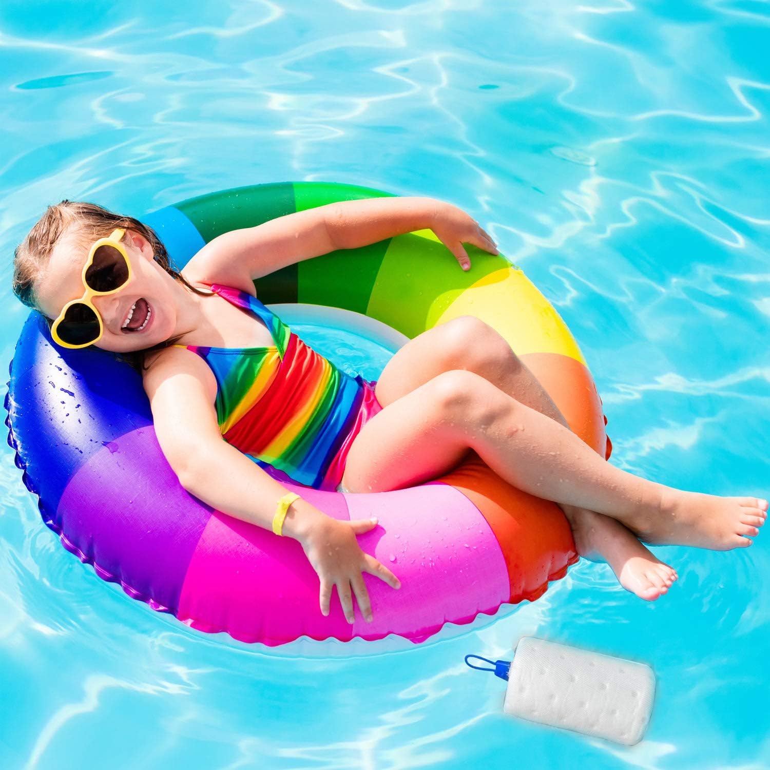 ZorbO Absorbedor de espuma de aceite para bañera de hidromasaje y piscina para agua naturalmente más limpia, paquete de 2