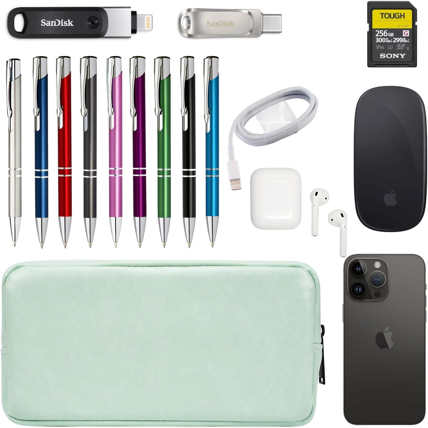 Organizador electrónico para cable de viaje, bolsa organizadora electrónica, bolsa organizadora de accesorios electrónicos para banco de energía,