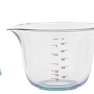 KitchenAid Juego de 3 jarras medidoras universales, Aqua Sky 1 KitchenAid Juego de 3 jarras medidoras universales, Aqua Sky 1