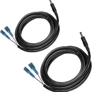 Udibas Cable de alimentación para cámara Trail de 79 pulgadas cable de alimentación externo de CC, compatible con enchufe de CC de 0.217 x 0.083 in, Udibas Cable de alimentación para cámara Trail de 79 pulgadas cable de alimentación externo de CC, compatible con enchufe de CC de 0.217 x 0.083 in,