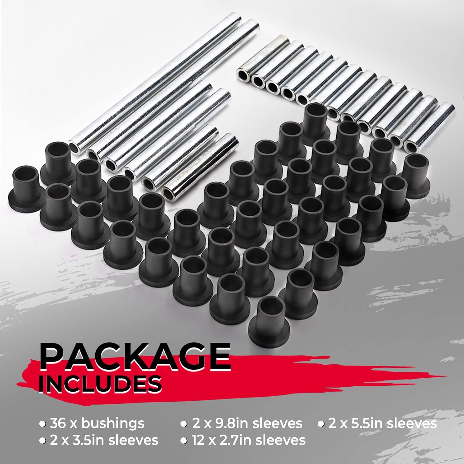 KEMIMOTO Kit de bujes de brazo A resistente compatible con Polaris Ranger XP 900Crew 2017-2018 Polaris Ranger 1000 XP Crew 2015-2018 Polaris Ranger