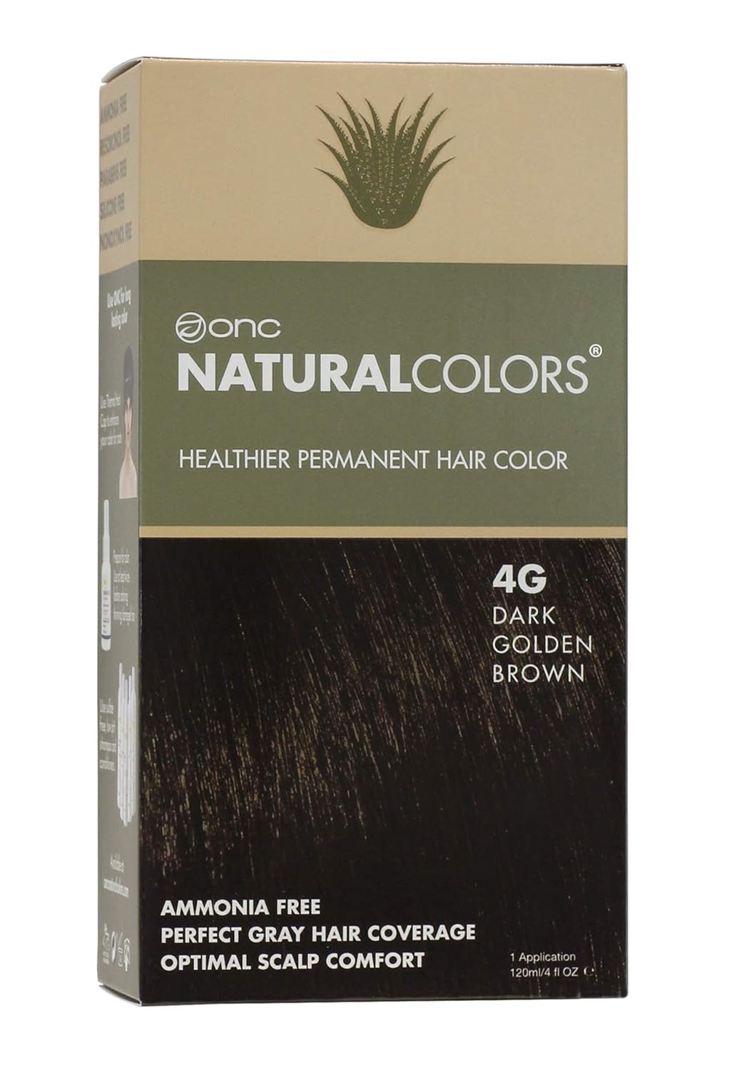 Tinte permanente para cabello, colores naturales, calidad de peluquería, con ingredientes orgánicos, sin amoniaco, resorciniol, parabenos y