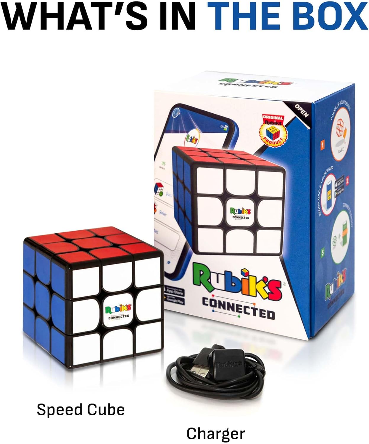 El cubo electrónico Rubik original conectado - Cubo electrónico digital inteligente de Rubik que te permite competir con amigos y cubos de todo el - Imagen 3