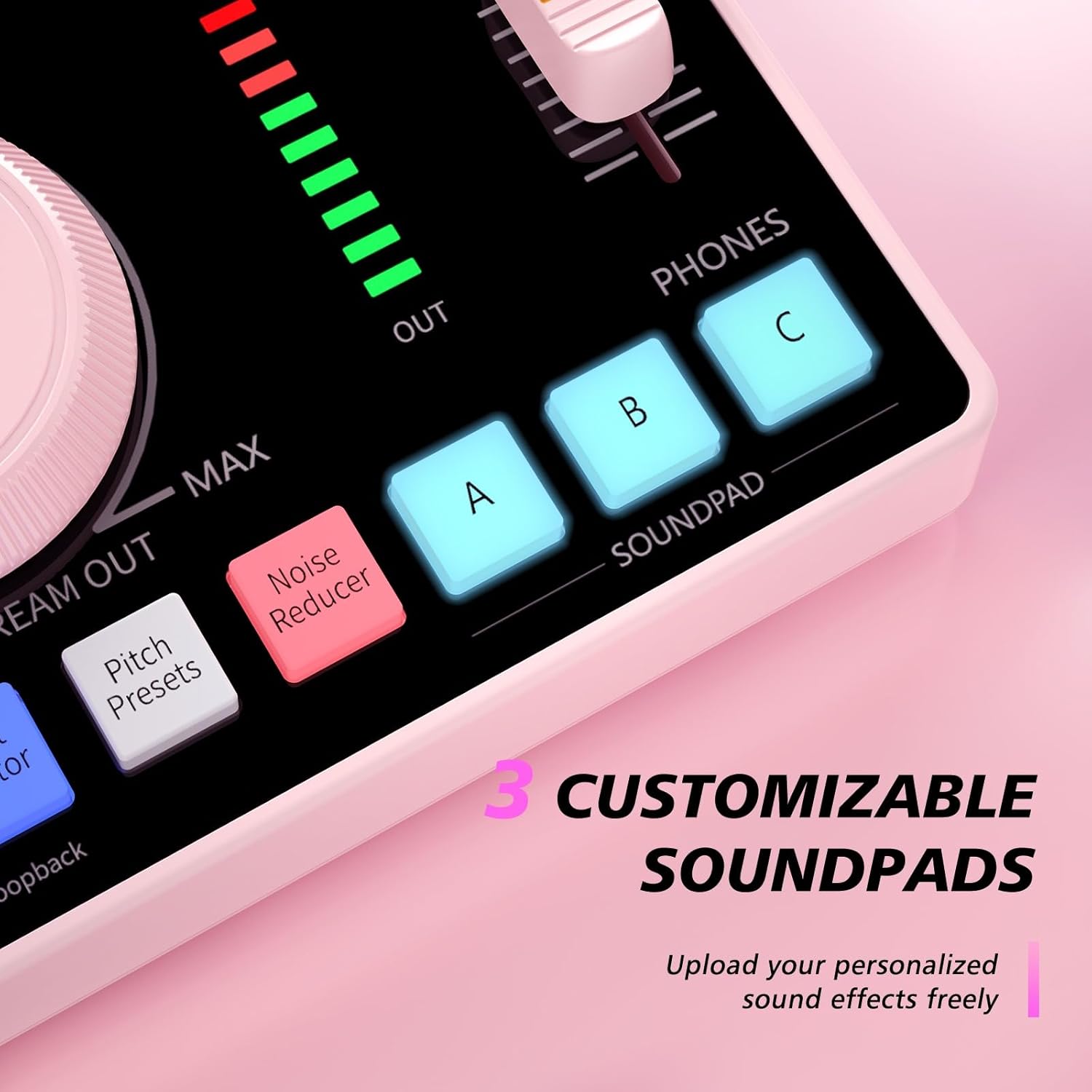 MAONO Mezclador de audio para transmisión, interfaz de audio con preamplificador profesional, Bluetooth, batería incorporada, cancelación de ruido,