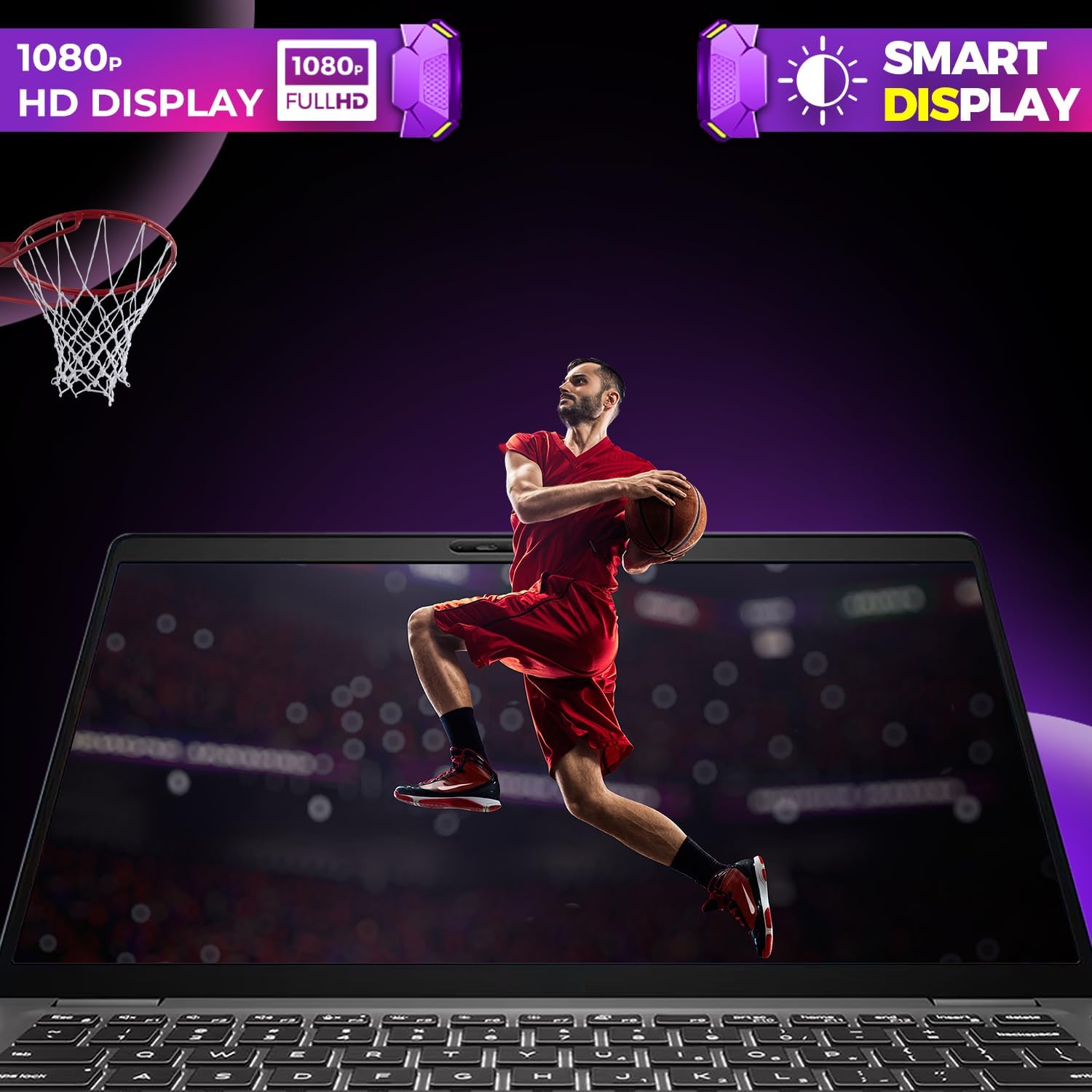Laptop Windows 11 Home  Pantalla FHD de 13.3 pulgadas 1080P, 8 GB de RAM, SSD de 126 GB, procesador Intel Core i5-8350U, teclado retroiluminado,