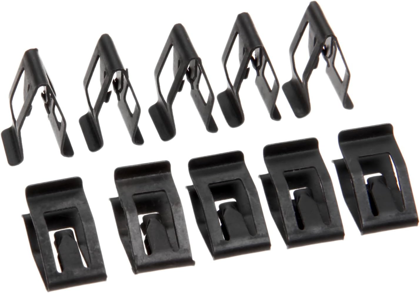 Mtsooning 10 clips de ajuste para salpicadero, retenedor de consola delantera de automóvil, clips de retención de metal de repuesto para Ford Mazda,