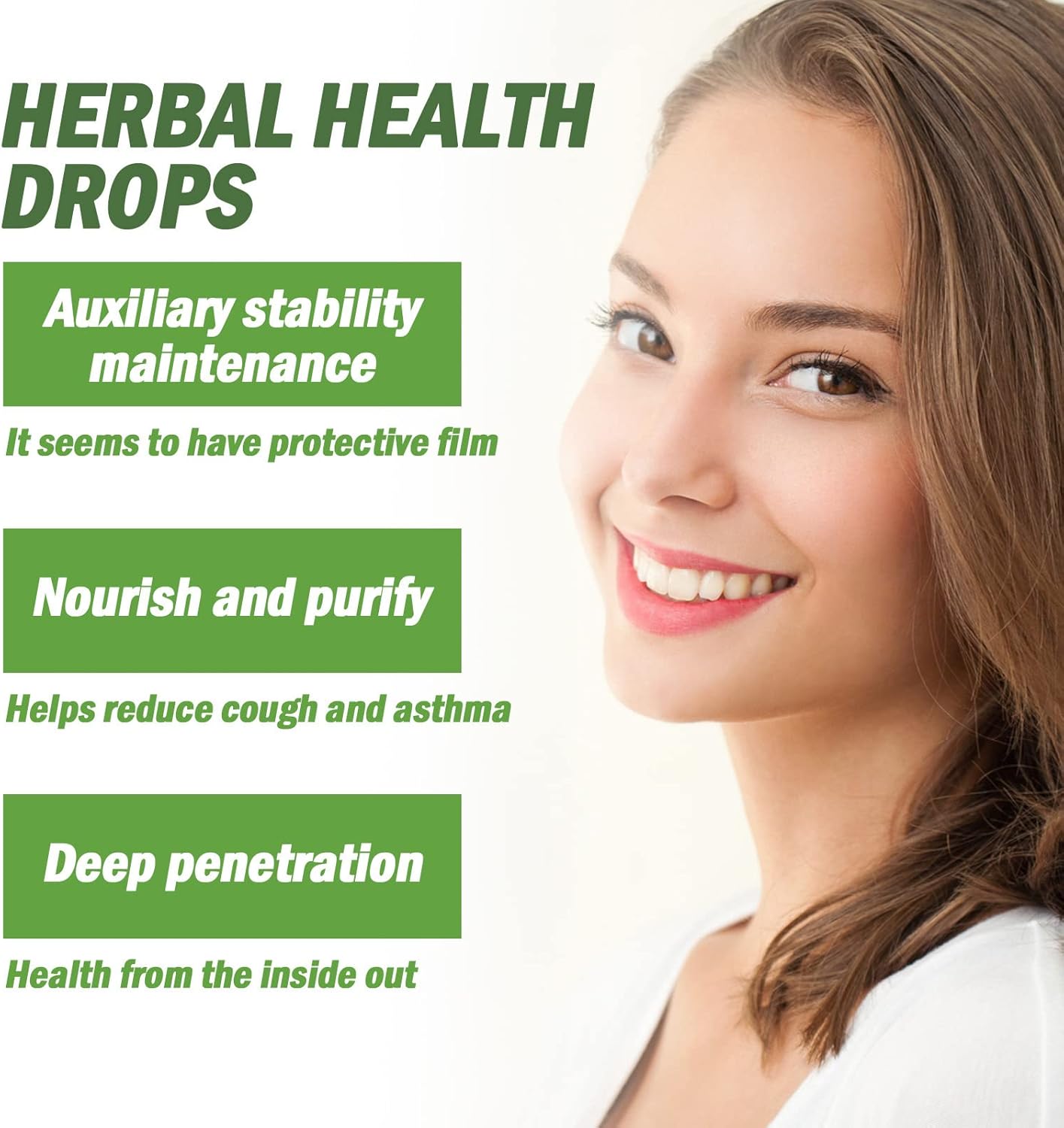 Clearbreath – Extracto de dendrobium y gordolobo  Potente apoyo pulmonar, extracto de dendrobio y gordolobo, gotas de hierbas para el aliento