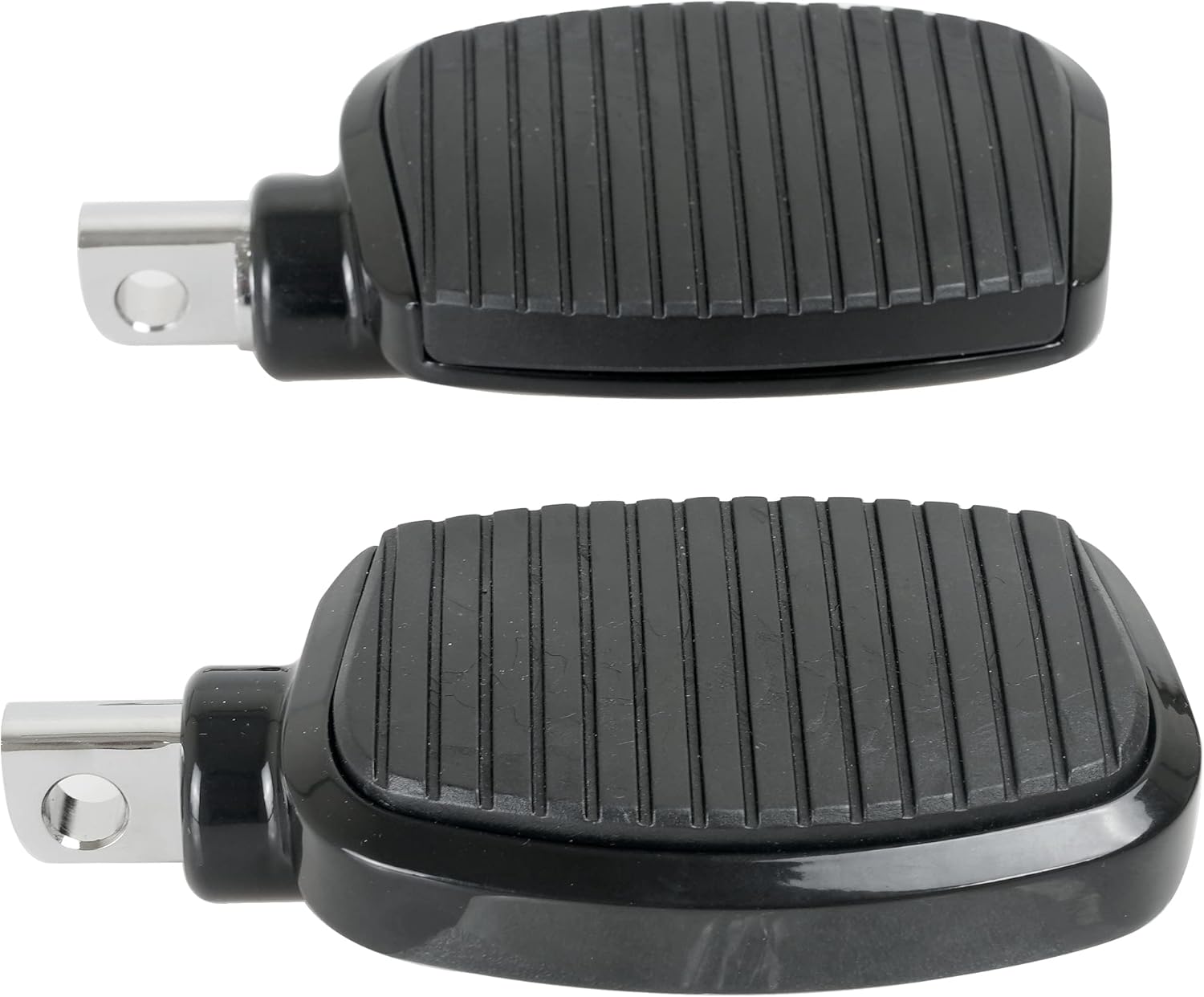 Estriberas para motocicleta, estriberas, pedales, reposapiés, clavijas de carretera con goma antideslizante universal para Harley Davidson Dyna