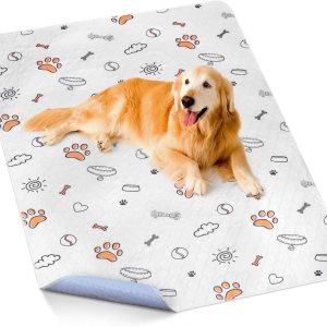 Almohadillas lavables para orina de perros, extra grandes de 60 x 48 pulgadas, súper absorbentes, reutilizables, para entrenamiento, 100% Almohadillas lavables para orina de perros, extra grandes de 60 x 48 pulgadas, súper absorbentes, reutilizables, para entrenamiento, 100%