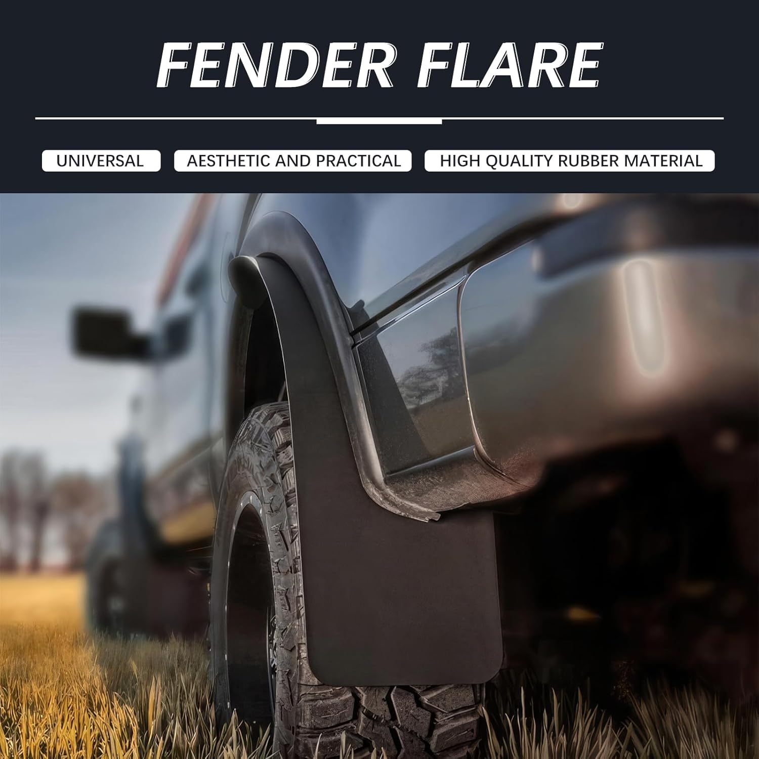Rueda de coche ceja arco borde borde tira guardabarros protector universal ceja rueda protector de cejas Fender Flare Edge Trim 4pcs
