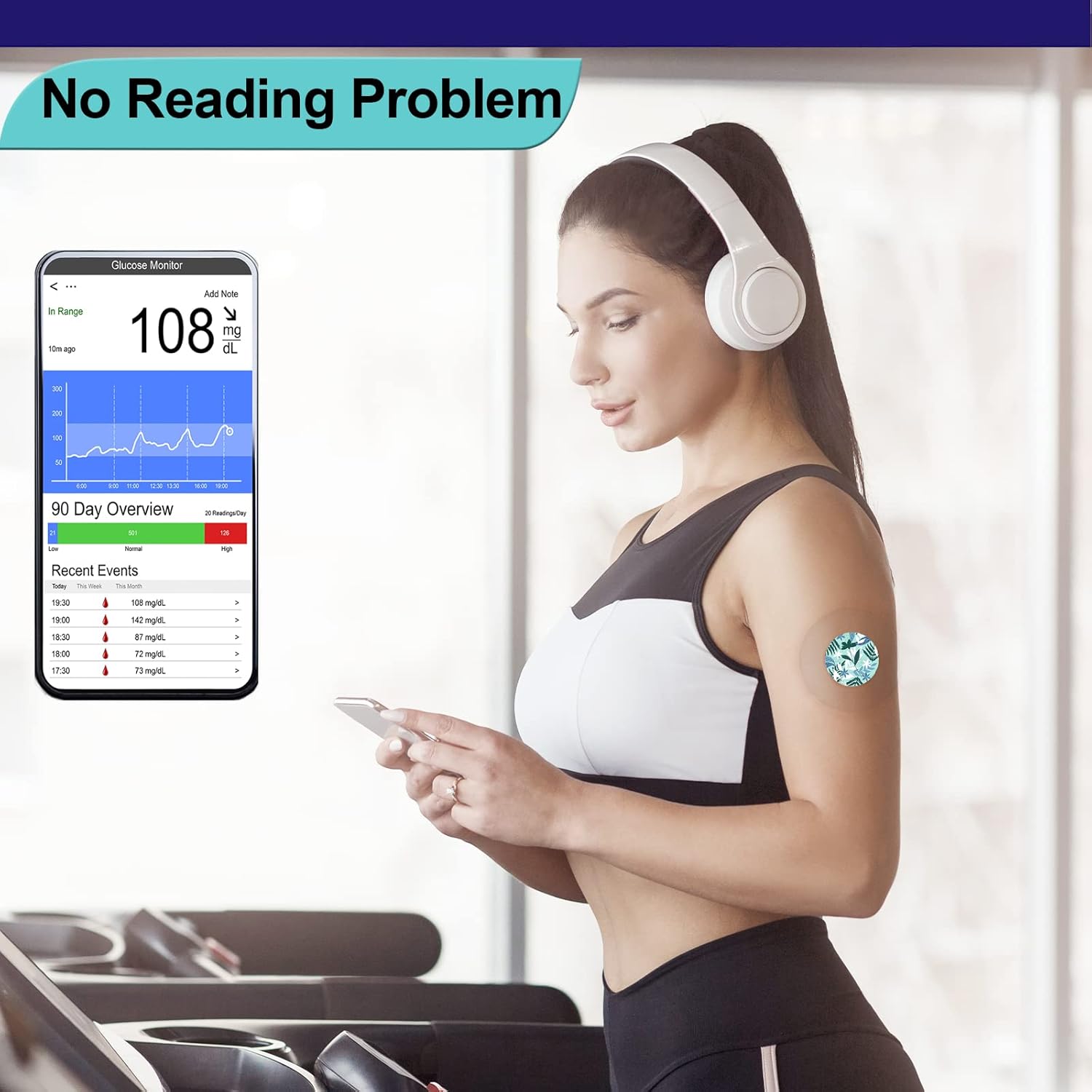 Libre 2 fundas de sensor y calcomanías de estilo libre para sensor Libre 2, parches adhesivos transparentes hipoalergénicos, impermeables y