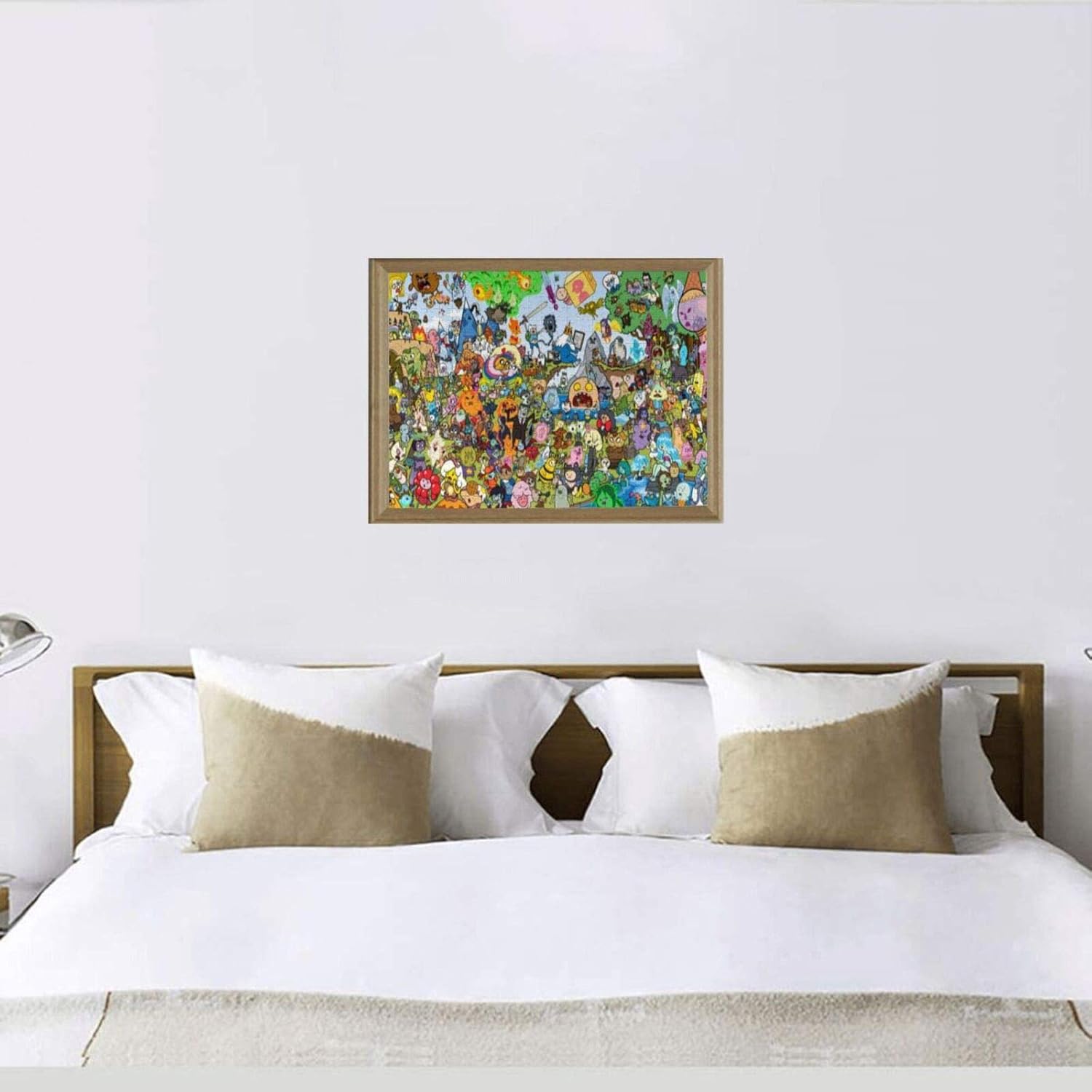Rompecabezas de madera de anime de 500 piezas para adultos, rompecabezas para adultos y adolescentes, educación temprana, 15 x 20 pulgadas