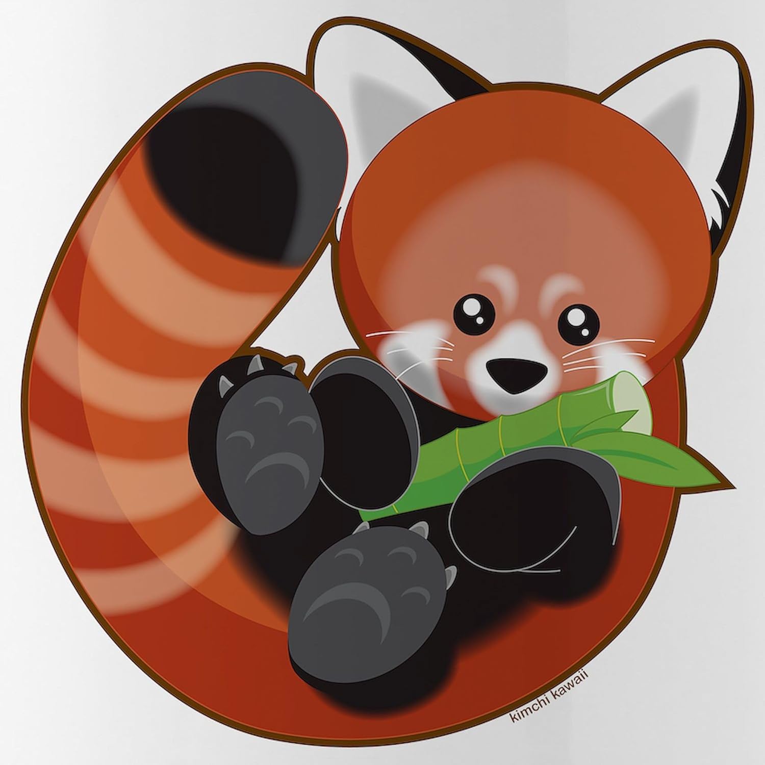 CafePress Red Panda – Botella de agua de acero inoxidable, 1 botella de agua de acero inoxidable de 34 onzas
