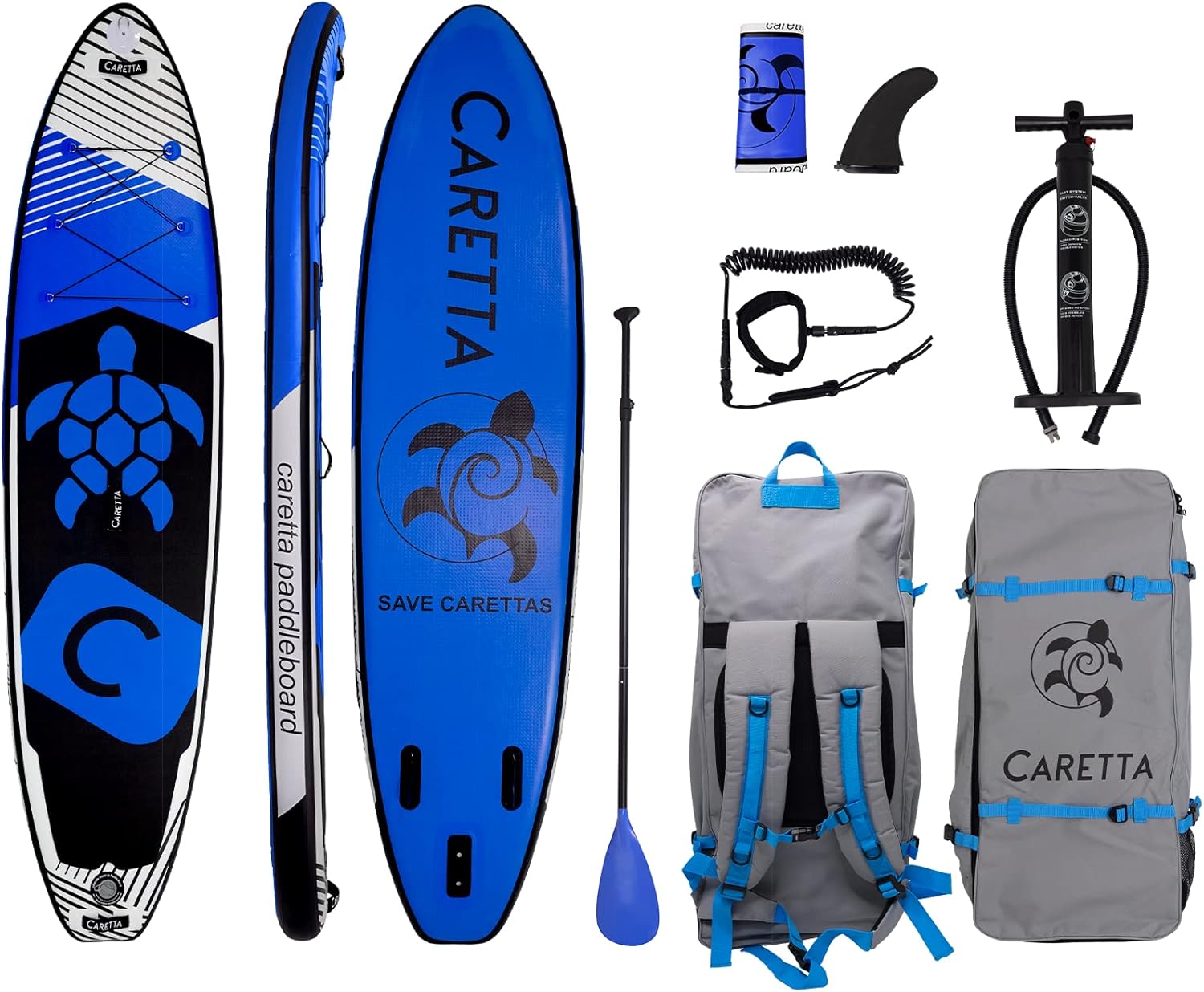 Caretta Watersports Tabla de remo standup, azul
