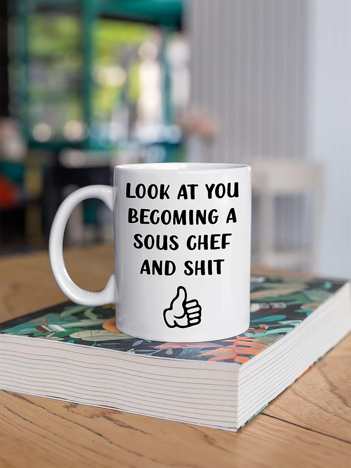 Look At You Becoming A Sous Chef Coffee Mug, Culinary Graduation Gifts, Mug Gift for Chef Graduates, Funny Gift Idea for School Students Graduating