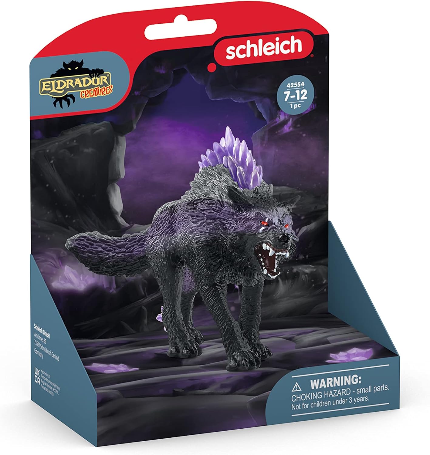 SCHLEICH 42554 Eldrador Creatures Shadow Wolf