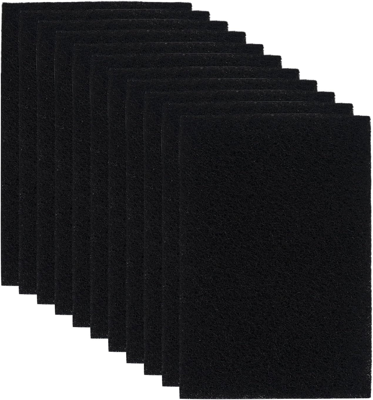 Paquete de 10 filtros de carbón para caja de arena para gatos Van Ness, filtros de olor de carbono para Pureness F6, filtro de aire de zeloita de