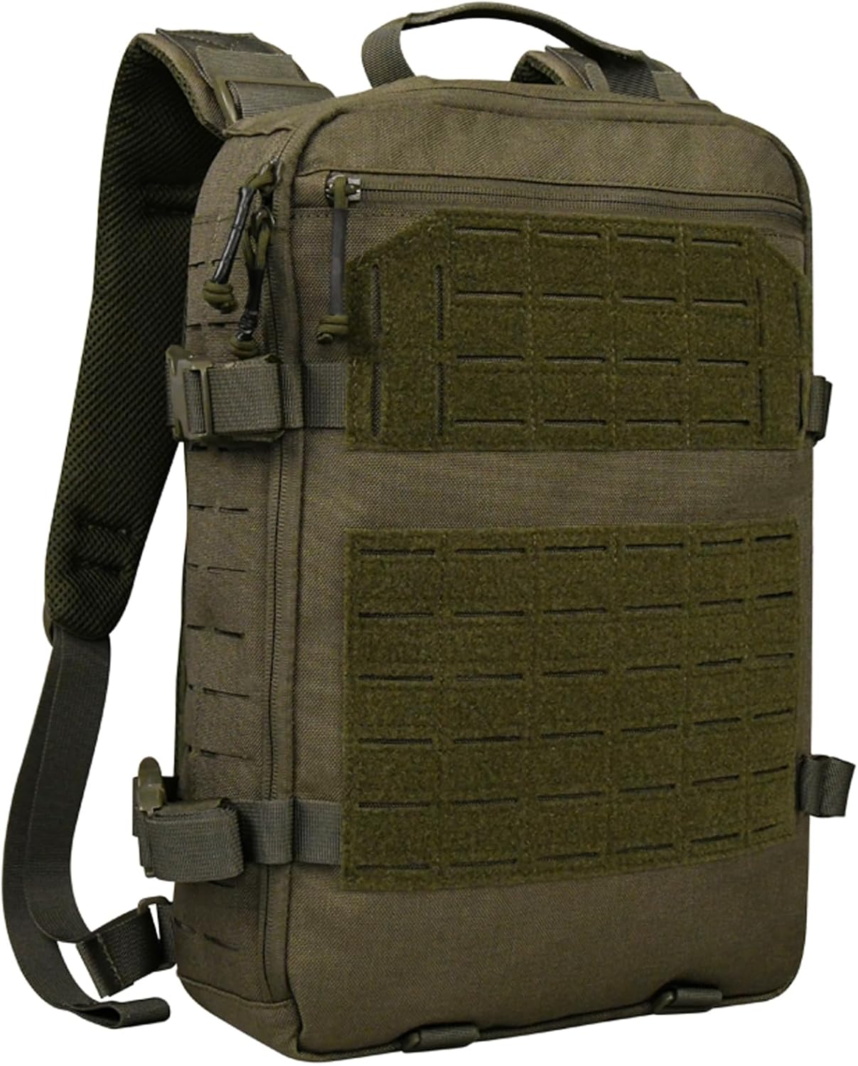 Mythfinder Mochila al aire libre del bolso, paquete de Molle combinado con el chaleco para las aventuras al aire libre, Verde (Ranger Green),