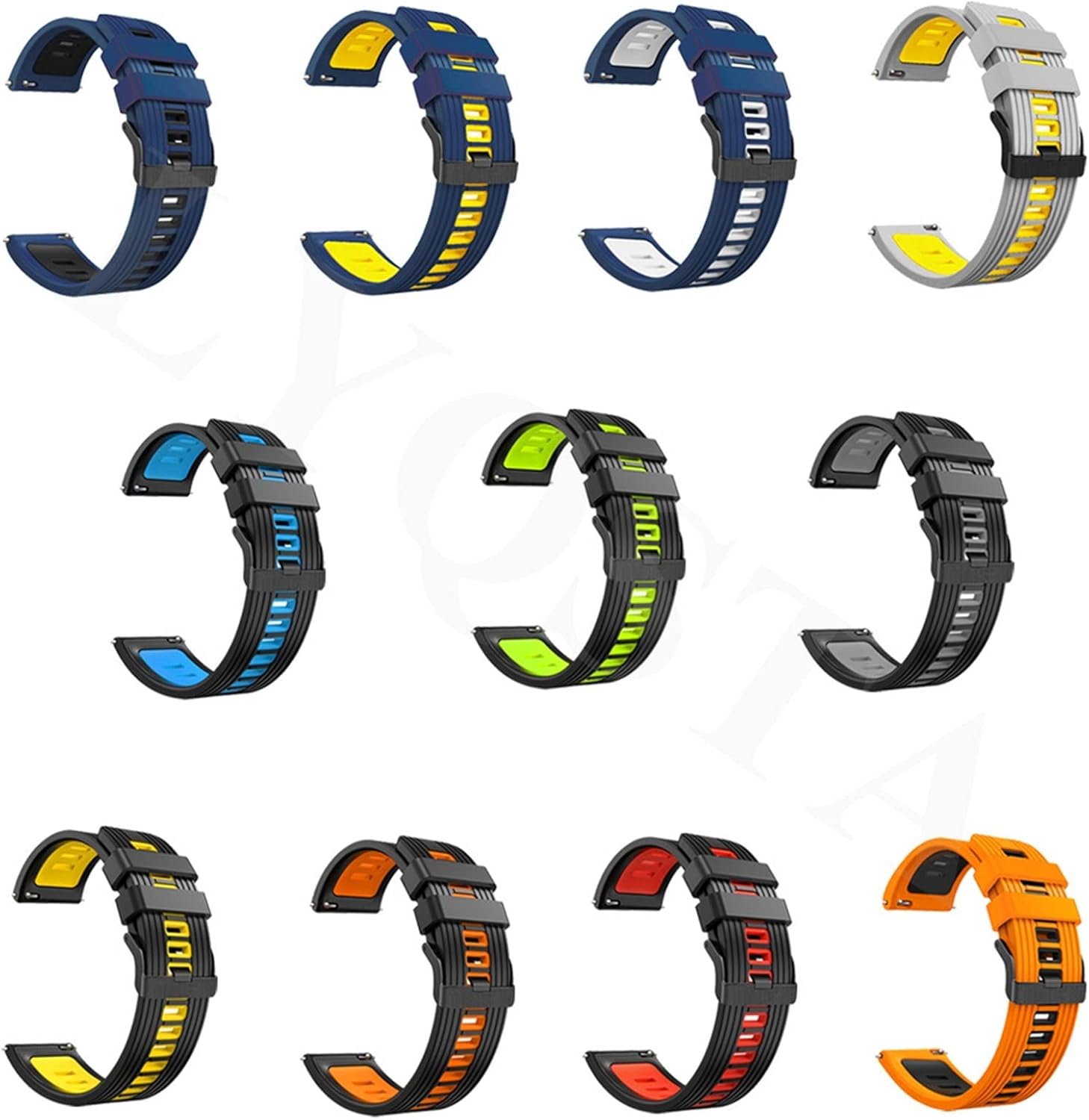 NEYENS 22MM pulsera correas de muñeca para Garmin Venu 2Vivoactive 4 Smartwatch silicona reloj banda Forerunner 745Fenix Chronos correa correa