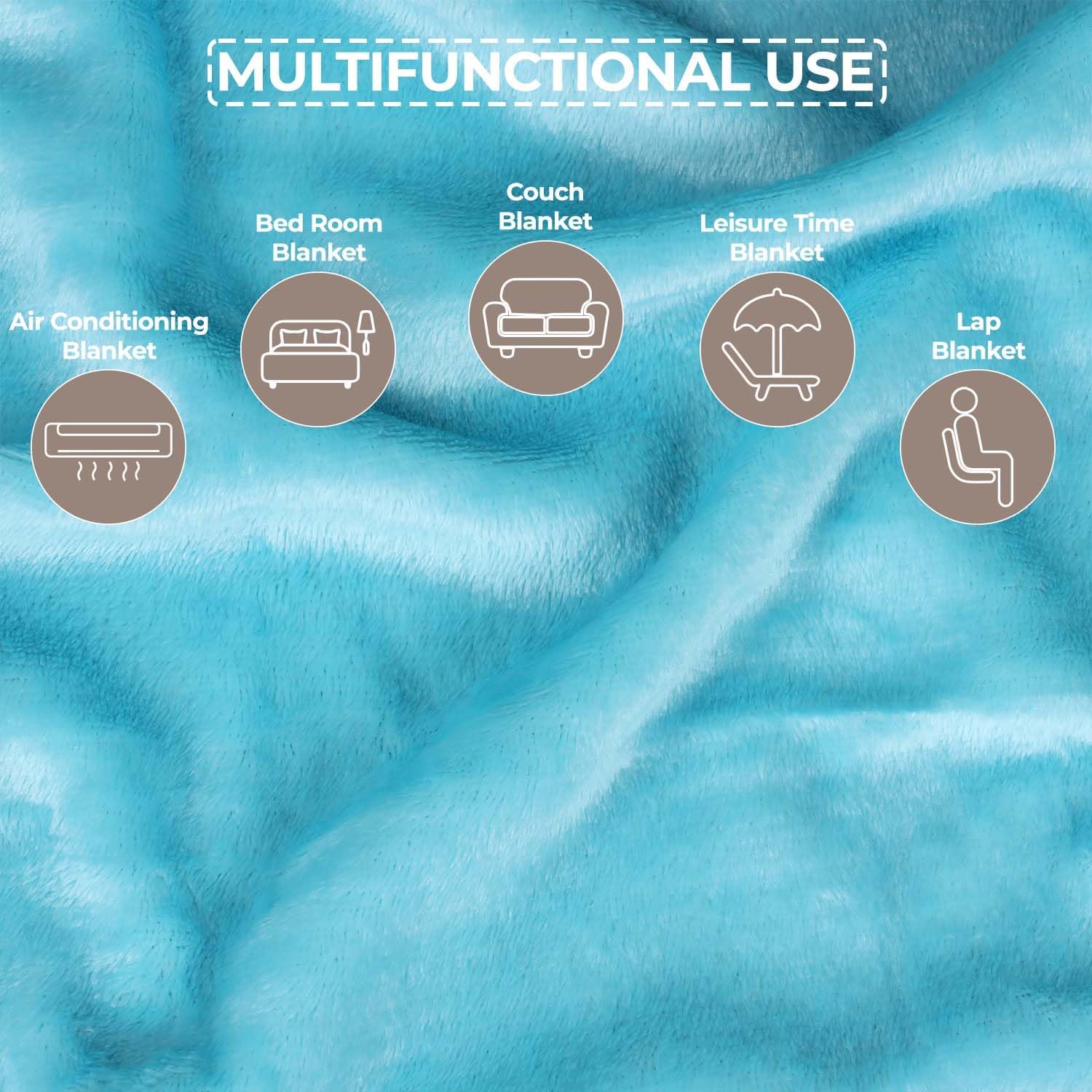 SUPERIOR Manta de forro polar, afelpada, esponjosa, suave, mantas decorativas para dormitorio, sofá, ropa de cama mullida, bonita decoración de
