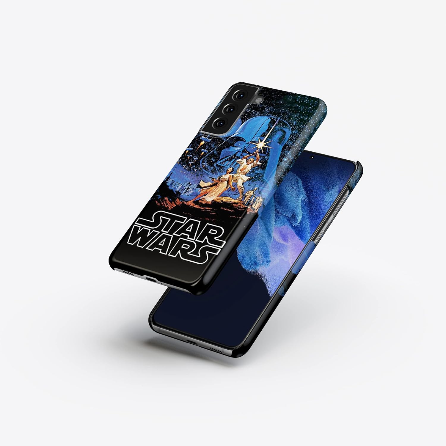Star-Wars The Force Dark Side Darth Vader – Funda rígida de plástico compatible con Samsung Galaxy S22 Ultra de 6.8 pulgadas 2022 Shell SW6