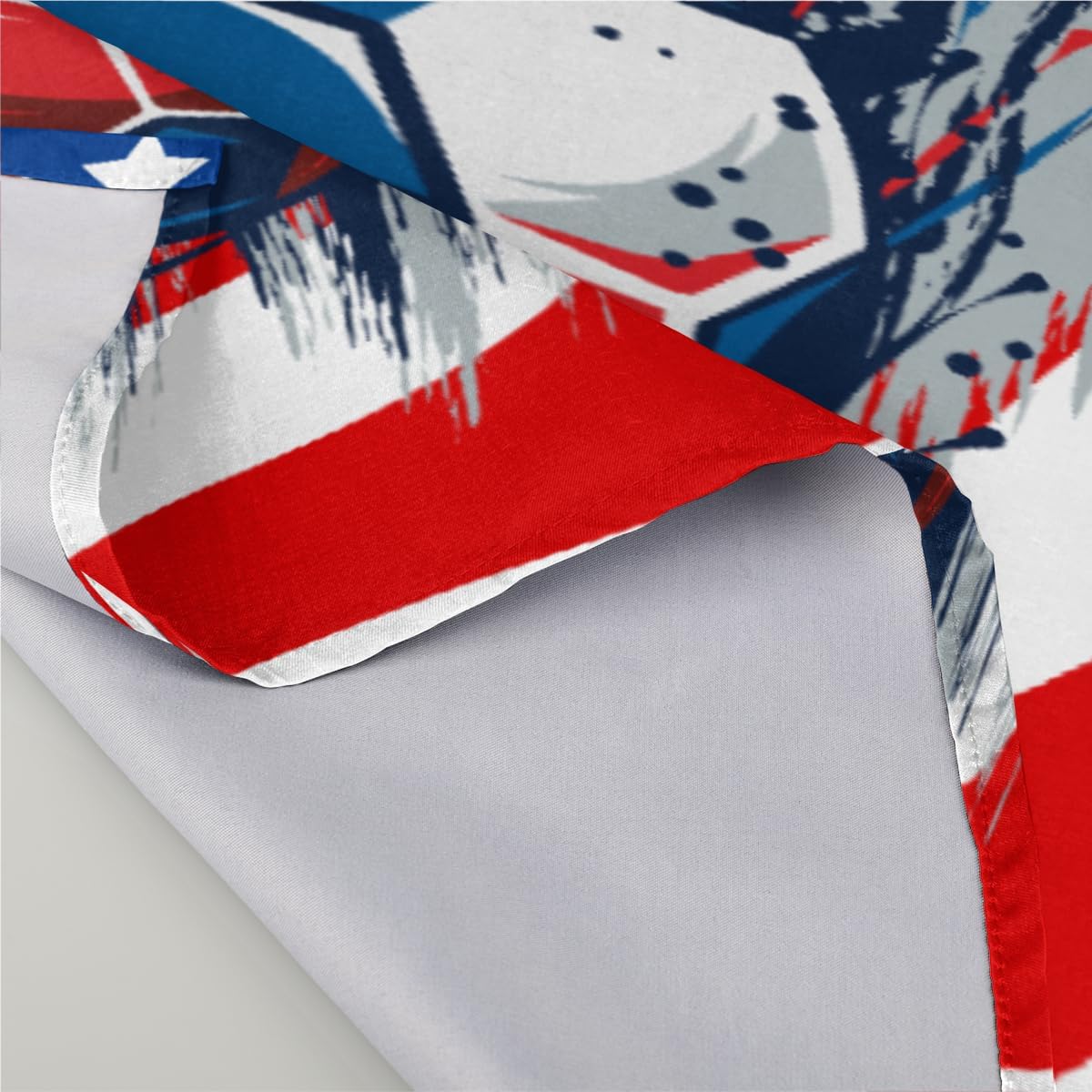 Cloth Napkins Set of 6 American Flag Soccer 20×20 Inch Cloth Napkins Sports Ball Washable Reusable Kitchen Dinner Napkins Table Decor for Wedding,