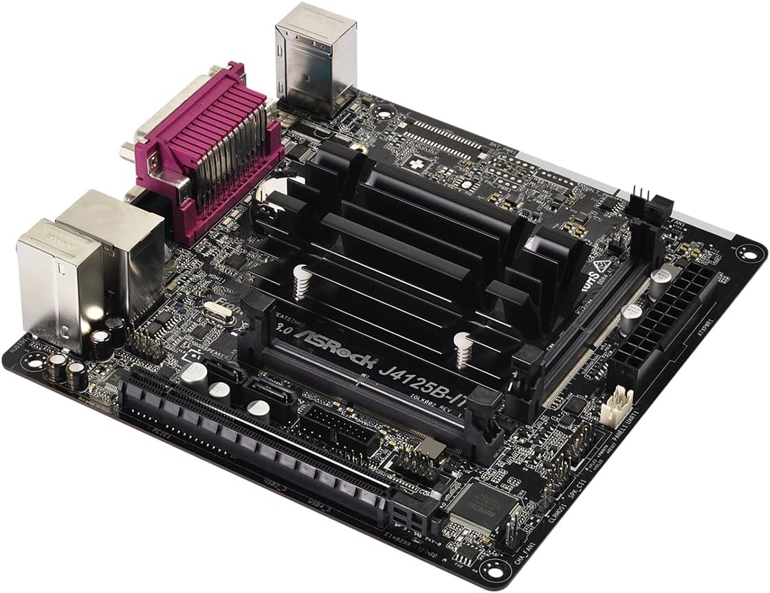 ASRock J4125B-ITX Procesador Intel Quad-Core J4125 (hasta 2,7 GHz) Placa base