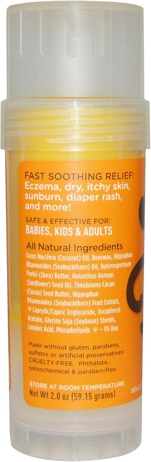 Cuidado natural de la piel para niños, bebés, adultos para piel seca y agrietada, irritación de la piel, erupciones cutáneas, bálsamo curativo 2