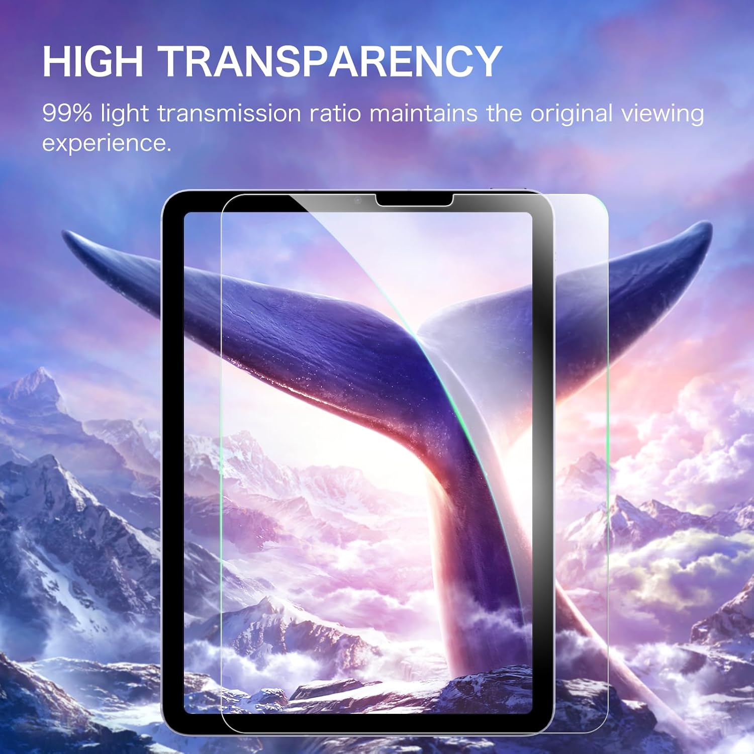 Fintie Protector de pantalla para iPad Air de 4 generación de 10.9 pulgadas 2020, iPad Pro de 11 pulgadas 20202018 (paquete de 2) funciona con Apple