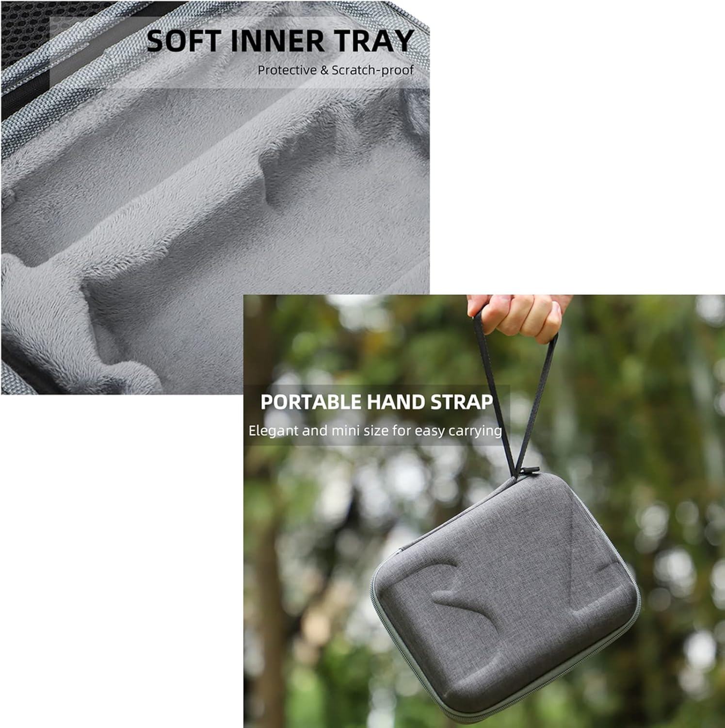 Bolsa compatible con Insta360 Flow, funda de transporte compatible con Insta360 Flow