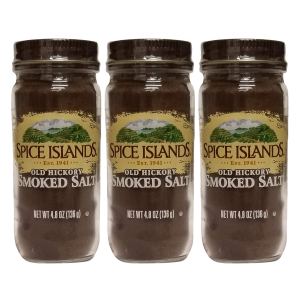 Spice Island – Sal ahumada Old Hickory, tarros de 4.8oz (paquete de 3) Spice Island – Sal ahumada Old Hickory, tarros de 4.8oz (paquete de 3)