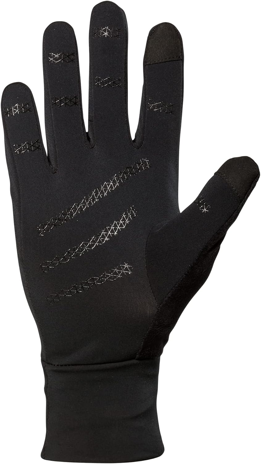 Nathan Guantes reflectantes. Para correr y actividades al aire libre. Dedo de pantalla táctil para uso en smartphone.