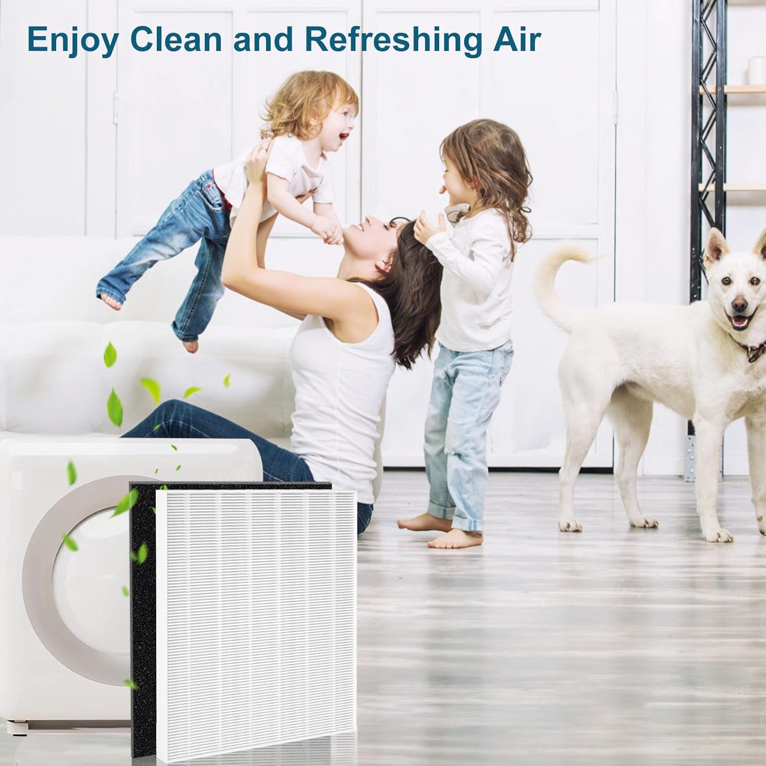 AP-1512HH – Filtro de repuesto compatible con Coway AP-1512HH, AP-1512HH-FP, AP-1518R, AP-1519P, filtro NXBHG 4 True HEPA + 4 prefiltros de carbono,