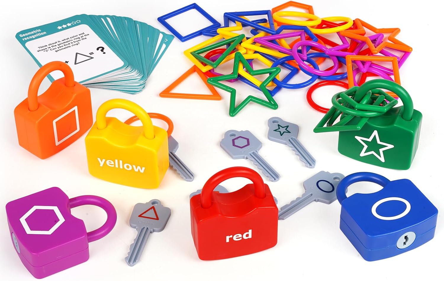 Juguetes de aprendizaje a juego para clasificar formas, juguete educativo Montessori para niños pequeños, juego de juguetes de reconocimiento de